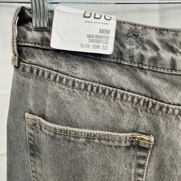 BDG Mom High Waisted Jeans Black - Picture 7 of 9